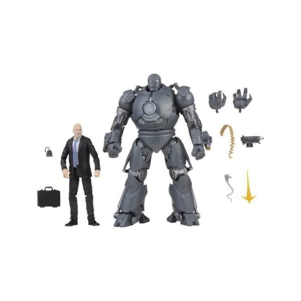Figurine Marvel Legends The Infinity Saga Iron Man Obadiah Stane och Iron Monger set 2 figurer 15cm - - - Ocio Stock