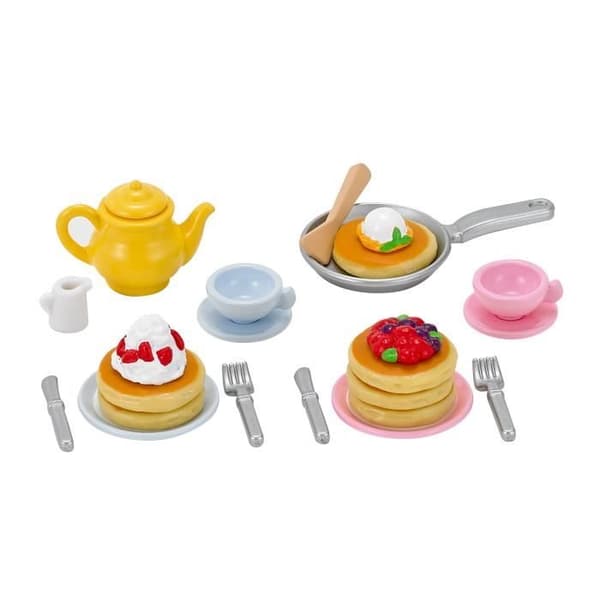 Pannkaka Snack Set - SYLVANIAN FAMILIES - Från 3 år - Kökstillbehör för barn
