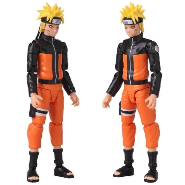 Naruto Hermit Mode-figur - BANDAI Anime Heroes - 17 cm - 16 artikulationspunkter
