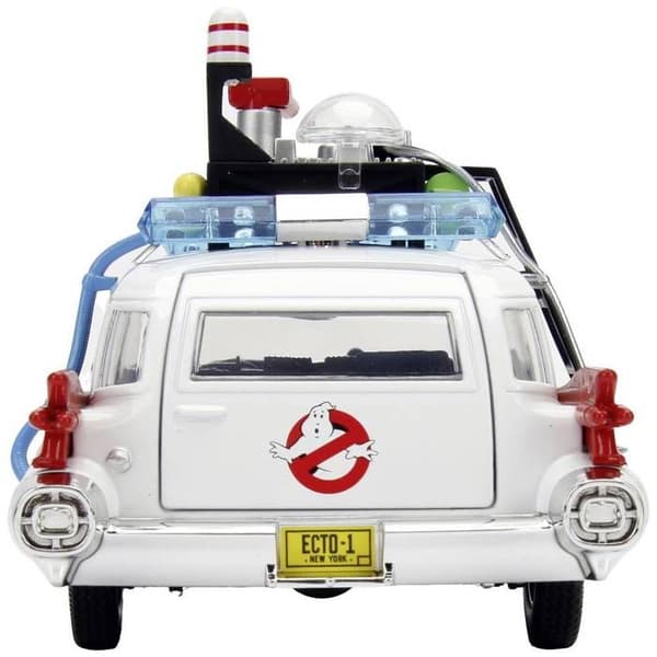 GHOSTBUSTERS Figur - ECTO-1 - 1:24 - Vit, svart och röd - Blandat - Barn