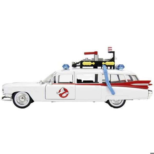 GHOSTBUSTERS Figur - ECTO-1 - 1:24 - Vit, svart och röd - Blandat - Barn