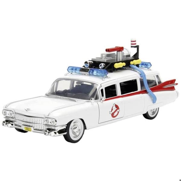 GHOSTBUSTERS Figur - ECTO-1 - 1:24 - Vit, svart och röd - Blandat - Barn