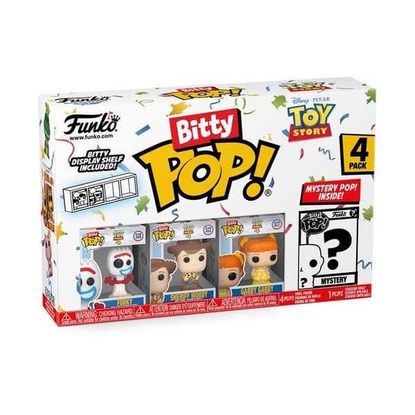 Figurer - Funko - Toy Story Forky - Paket med 4 - Flerfärgad - För barn - Blandat