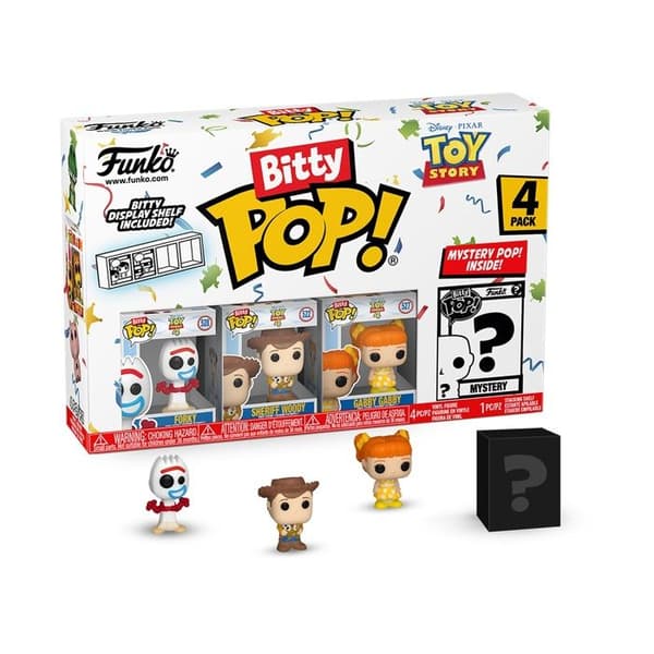 Figurer - Funko - Toy Story Forky - Paket med 4 - Flerfärgad - För barn - Blandat