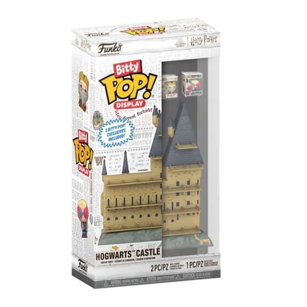 Utställning av figurer - Harry Potter - Hogwarts Slott - 2 exklusiva figurer - För barn - Mixat
