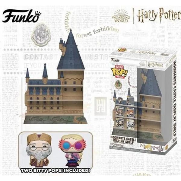 Utställning av figurer - Harry Potter - Hogwarts Slott - 2 exklusiva figurer - För barn - Mixat