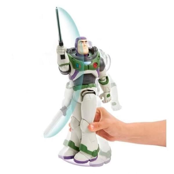 Mattel Lightyear Buzz Lightyear-figur med laserblad - 0194735082100