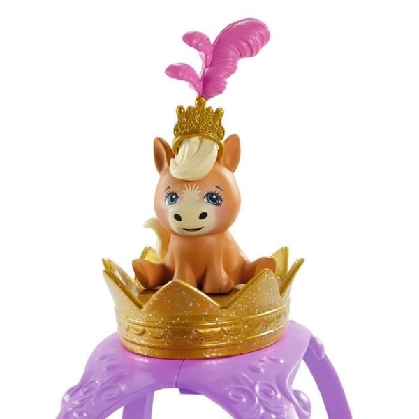 Enchantimals - Royal Carriage med Peola Pony - Golden Wheels - från 4 år och uppåt