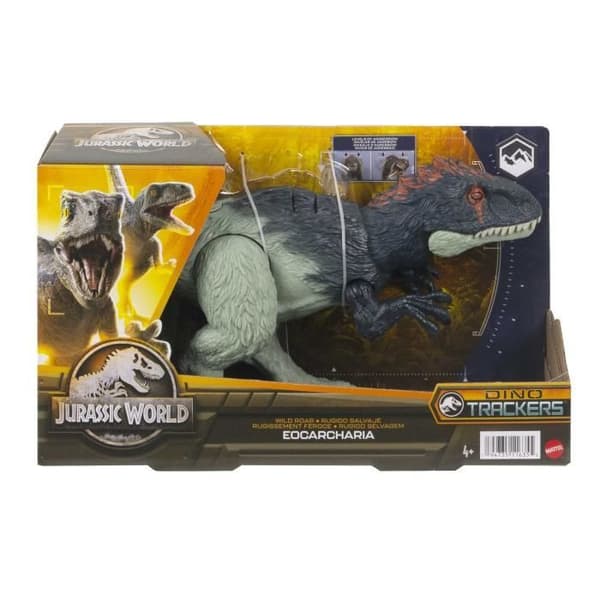 Eocarcharia Sonore Figurine - Jurassic World - MATTEL - Pojke - 4 år och uppåt