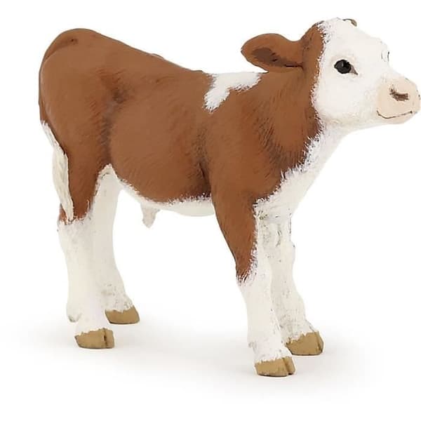 Simmental kalvfigur - PAPO - Livet på gården - För barn från 3 år och uppåt