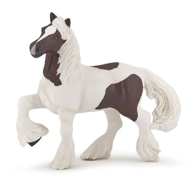 PAPO Irish Pied Cob-figur - Hästar, föl och ponnyer för barn
