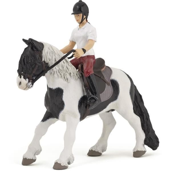 Ponnyfigur med sadel - PAPO - HÄSTAR, FÖL OCH PONNYER - Blandat - Från 3 år