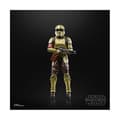 Miniatyrbild 4 av 4: Hasbro - Star Wars The Mandalorian - Black Series Carbonized 2021 Shoretrooper Figur 15 cm