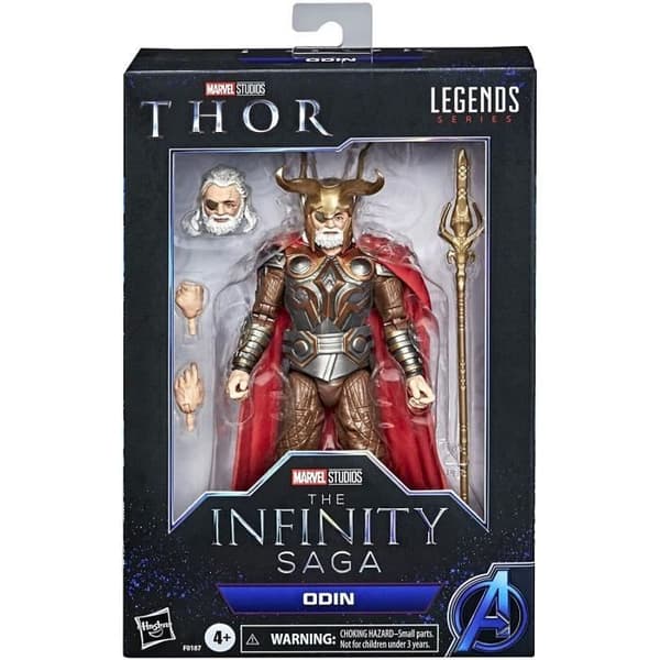 Figurin - HASBRO - The Infinity Saga Marvel Legends Series - Odin (Thor) 15 cm - Vuxen - Unisex