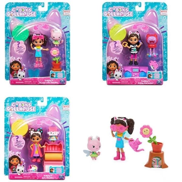 GABBY AND THE MAGIC HOUSE - PACK 2 FIGURER OCH TILLBEHÖR - GABBY,