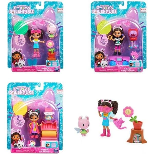 GABBY AND THE MAGIC HOUSE - PACK 2 FIGURER OCH TILLBEHÖR - GABBY,