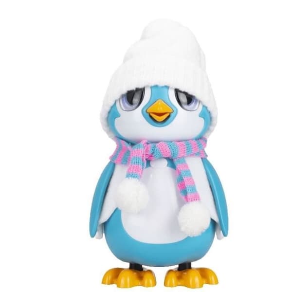 Blå interaktiv pingvin - SILVERLIT - RESCUE PENGUIN - 20 känslor - Unboxing-paket ingår