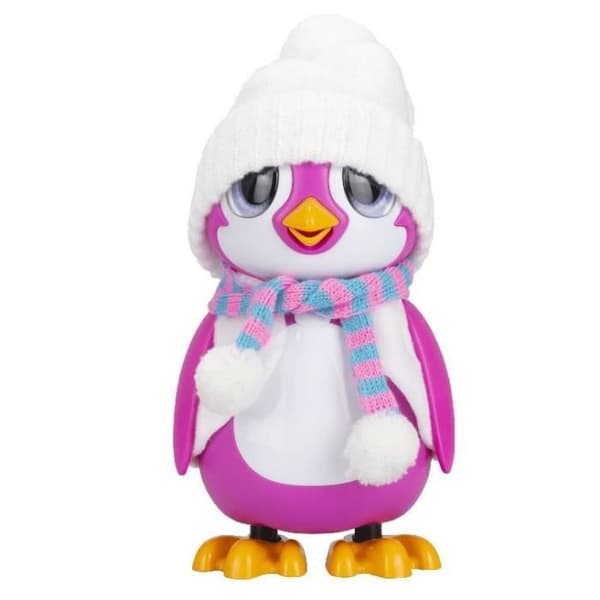 Rosa interaktiv pingvin - RESCUE PENGUIN - SILVERLIT - 20 känslor - unboxing pack ingår