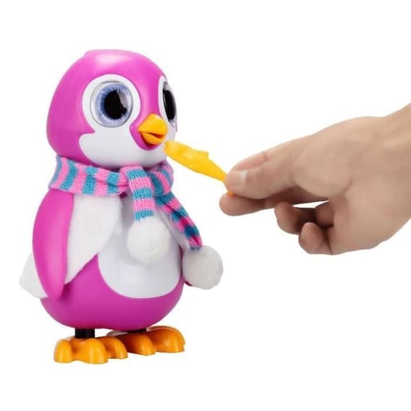 Rosa interaktiv pingvin - RESCUE PENGUIN - SILVERLIT - 20 känslor - unboxing pack ingår