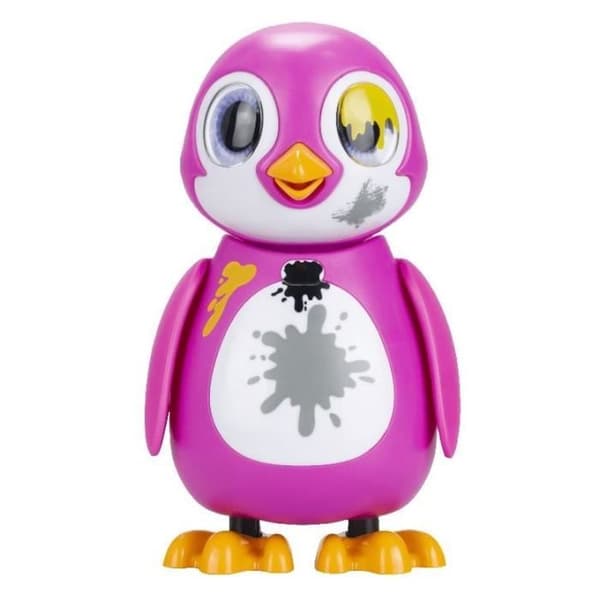 Rosa interaktiv pingvin - RESCUE PENGUIN - SILVERLIT - 20 känslor - unboxing pack ingår
