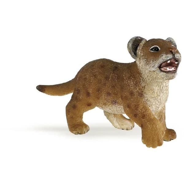 Lion Cub Figurine - PAPO - LA VIE SAUVAGE - Blandat - Från 3 år