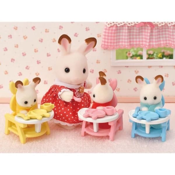 Chokladkanintrillingarna docka och barntillbehör - SYLVANIAN FAMILIES - Gul - För barn