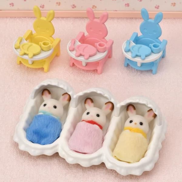Chokladkanintrillingarna docka och barntillbehör - SYLVANIAN FAMILIES - Gul - För barn