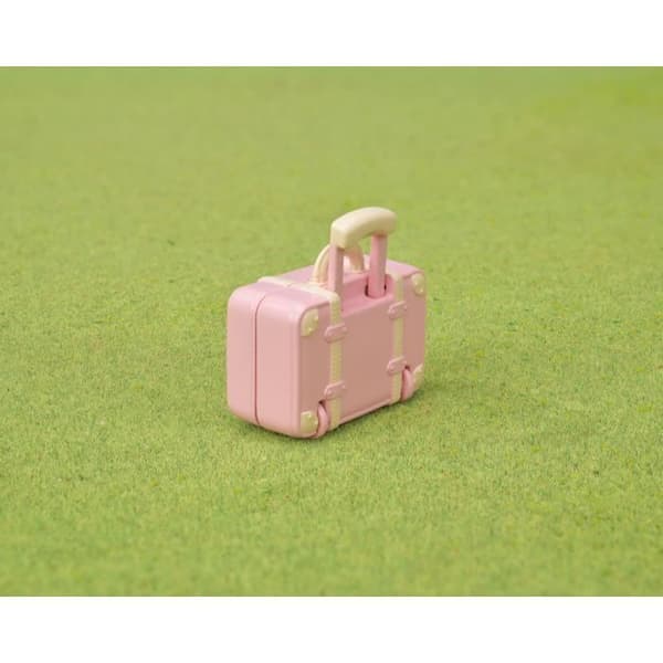 Miniatyrfigur - Mamma Snow Rabbit och hennes helgresväska - SYLVANIAN FAMILIES