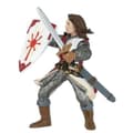 Miniatyrbild 1 av 2: PAPO Röd Lancelot Figurine - Leksak för barn från 3 år och uppåt - 8 cm x 10 cm - Flerfärgad
