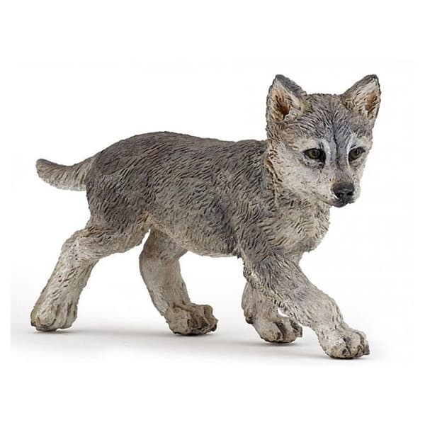 Baby Wolf Figurine - PAPO - WILD LIFE - Inomhus - Blandat - Från 3 år