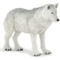 Miniatyrbild 2 av 4: Polar Wolf Figurine - PAPO - LA VIE SAUVAGE - Vit - Inomhus - Barn - 3 år och uppåt