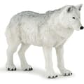 Miniatyrbild 1 av 4: Polar Wolf Figurine - PAPO - LA VIE SAUVAGE - Vit - Inomhus - Barn - 3 år och uppåt