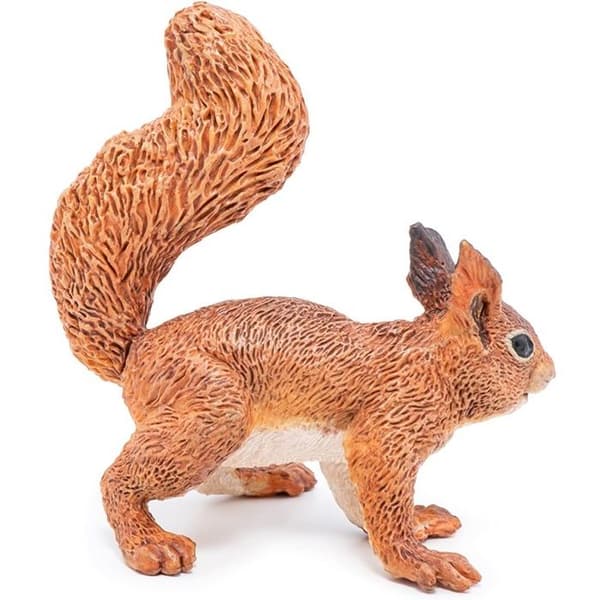 Figurin - PAPO - Ekorre - Brun - Inomhus - Barn - 3 år