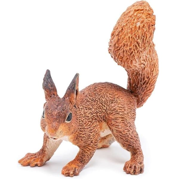 Figurin - PAPO - Ekorre - Brun - Inomhus - Barn - 3 år