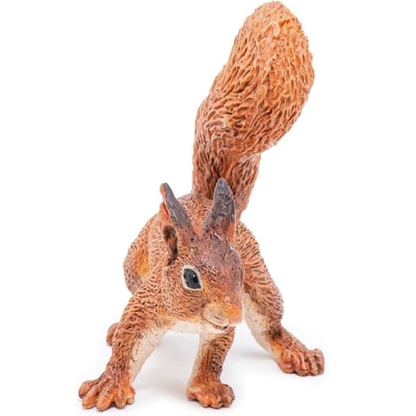 Figurin - PAPO - Ekorre - Brun - Inomhus - Barn - 3 år