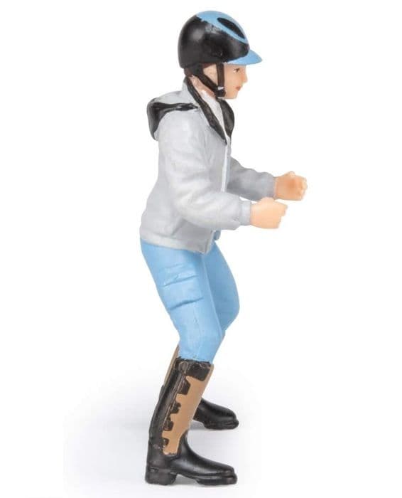 Ung ryttarfigur - PAPO - HÄSTAR, FÖL OCH PONNYER - Grå - Interiör