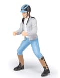 Miniatyrbild 1 av 6: Ung ryttarfigur - PAPO - HÄSTAR, FÖL OCH PONNYER - Grå - Interiör