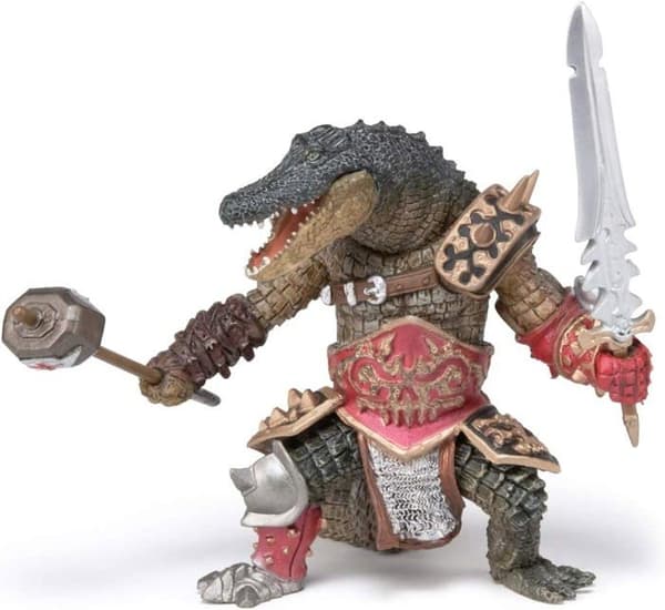 Mutant krokodilfigur - PAPO - DEN FANTASTISKA VÄRLDEN - För barn