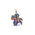 Miniatyrbild 2 av 2: Blue Horse Fleur de Lys Figurine - PAPO - DEN MEDELTIDA VÄRLDEN - För barn