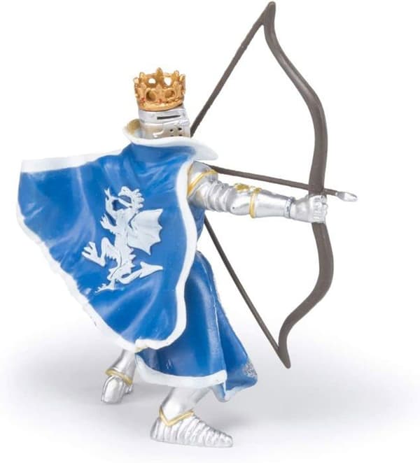 Papo - Kungsfigur med drake på båge