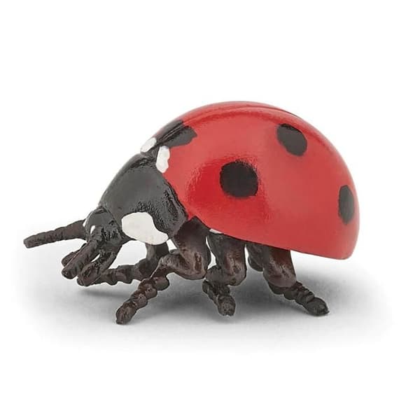 Nyckelpiga Figurine - PAPO - Nyckelpiga Modell - Röd - Barn - Interiör