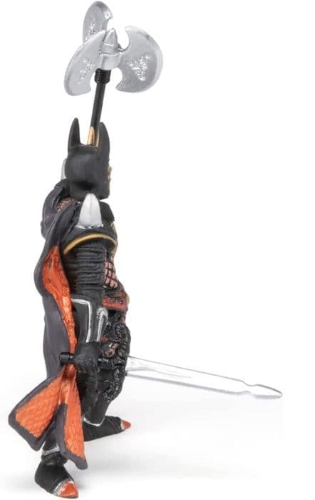 Triple Axe Knight Figurine - Papo - The Fantastic World - För barn från 3 år och uppåt