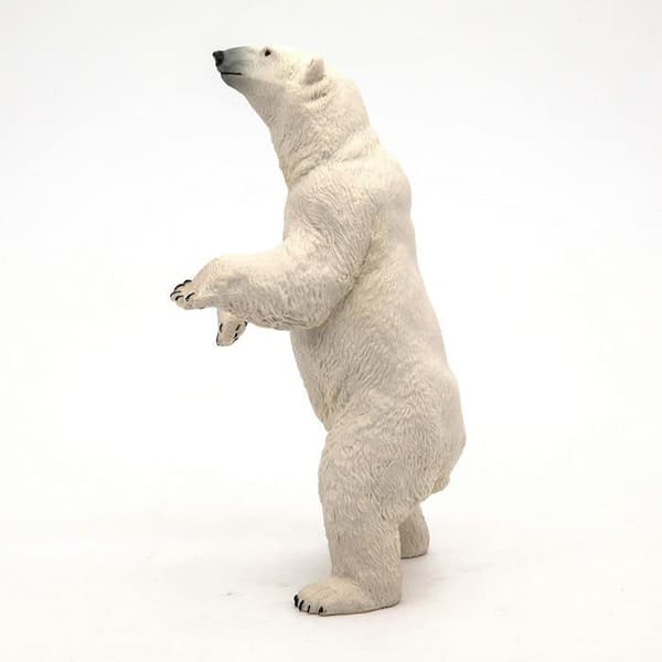 Stående isbjörnsfigur