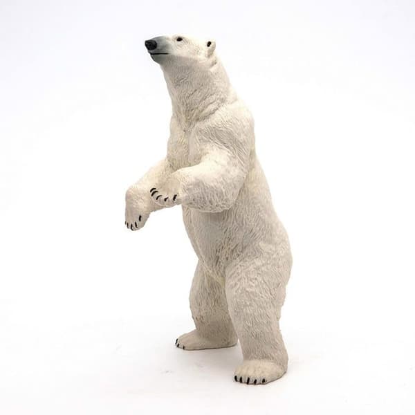 Stående isbjörnsfigur