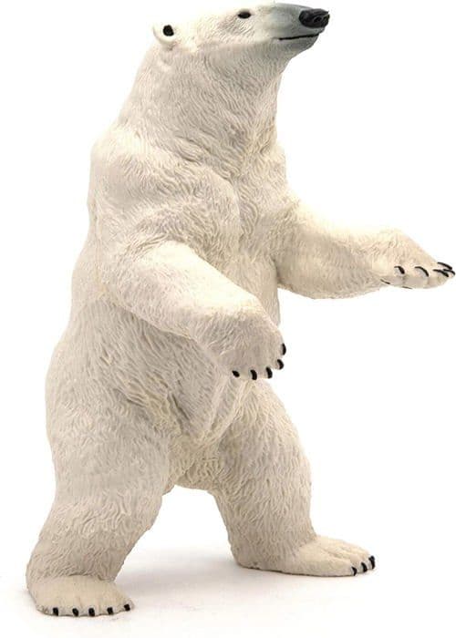 Stående isbjörnsfigur