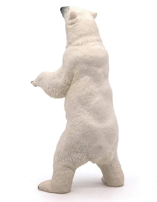 Stående isbjörnsfigur