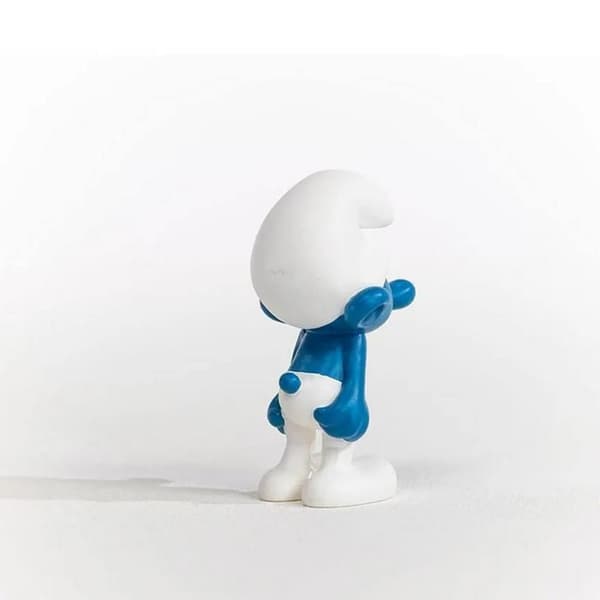 Figur föreställande Schtroumpf: Grumpy Schtroumpf