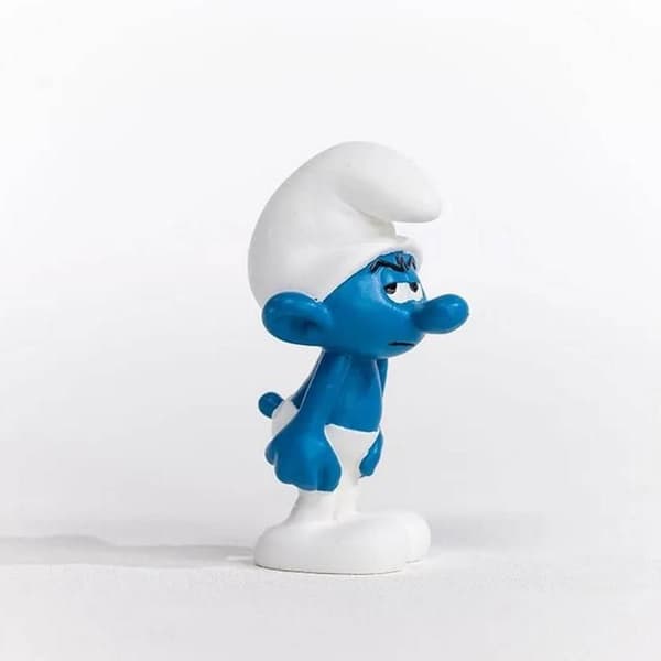 Figur föreställande Schtroumpf: Grumpy Schtroumpf