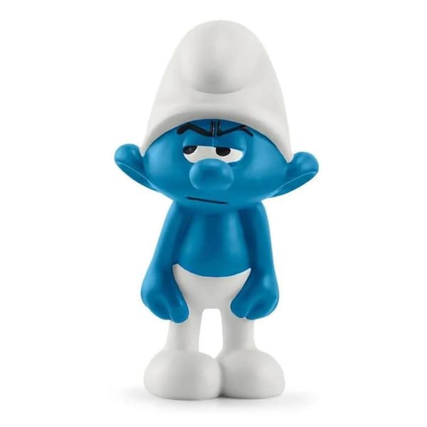 Figur föreställande Schtroumpf: Grumpy Schtroumpf