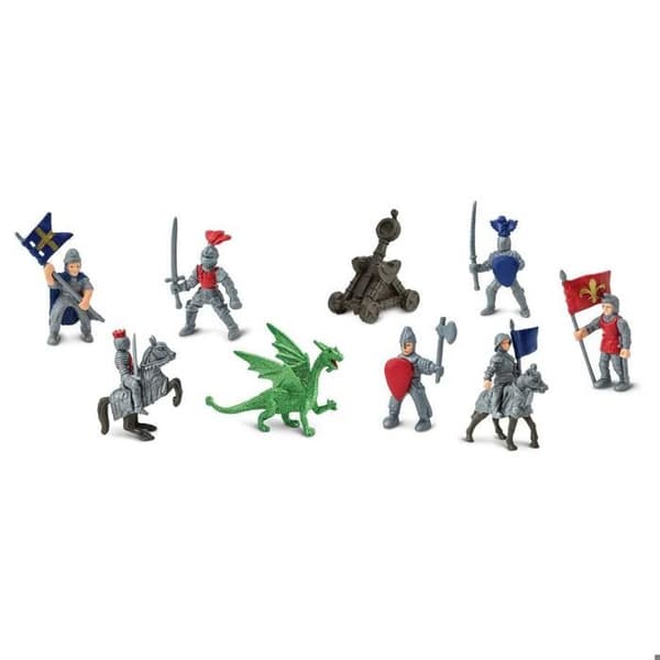 Figurer Karaktärer - Tubo Knights Dragons